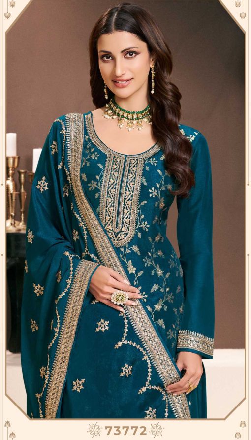 Kuleesh Khanak by Vinay Silk Salwar Suit Catalog 5 Pcs 5 510x893 - Kuleesh Khanak by Vinay Silk Salwar Suit Catalog 5 Pcs