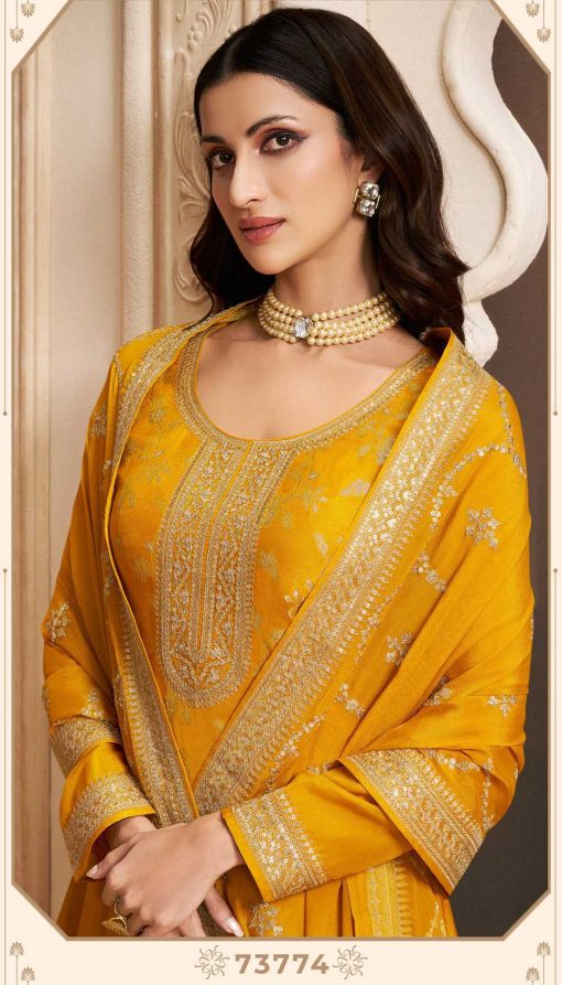 Kuleesh Khanak by Vinay Silk Salwar Suit Catalog 5 Pcs 9 510x893 - Kuleesh Khanak by Vinay Silk Salwar Suit Catalog 5 Pcs