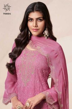 Kuleesh Saroj Vol 2 by Vinay Organza Salwar Suit Catalog 4 Pcs