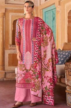 Levisha Maria M Print Pashmina Salwar Suit Catalog 7 Pcs