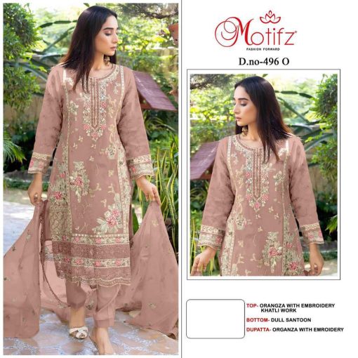 Motifz DN 496 Organza Salwar Suit Catalog 4 Pcs 4 510x510 - Motifz DN 496 Organza Salwar Suit Catalog 4 Pcs