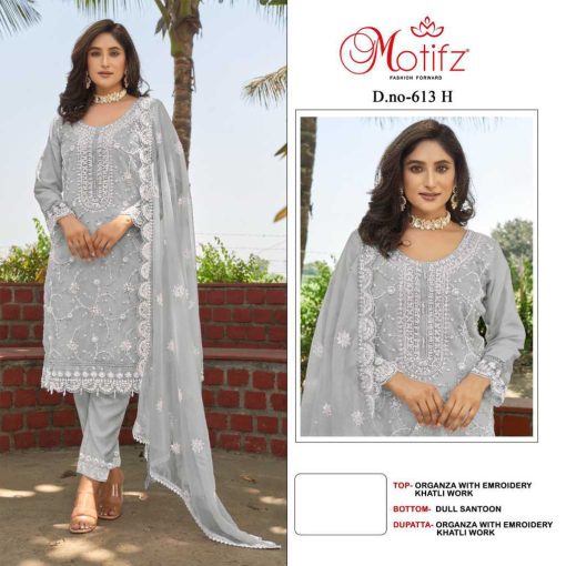 Motifz DN 613 Organza Salwar Suit Catalog 4 Pcs 3 510x510 - Motifz DN 613 Organza Salwar Suit Catalog 4 Pcs