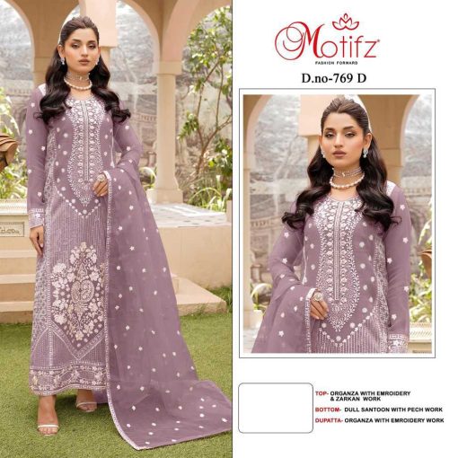 Motifz DN 769 Organza Salwar Suit Catalog 4 Pcs 3 510x510 - Motifz DN 769 Organza Salwar Suit Catalog 4 Pcs