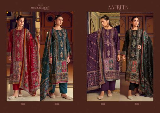 Mumtaz Arts Aafreen Viscose Salwar Suit Catalog 4 Pcs 12 510x362 - Mumtaz Arts Aafreen Viscose Salwar Suit Catalog 4 Pcs