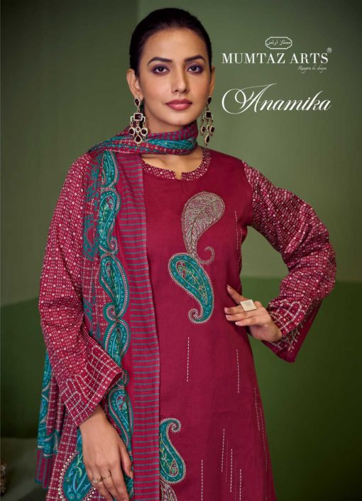 Mumtaz Arts Anamika Silk Salwar Suit Catalog 4 Pcs 6 510x706 - Mumtaz Arts Anamika Silk Salwar Suit Catalog 4 Pcs