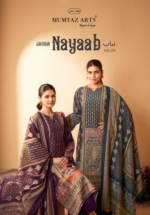 Mumtaz Arts Nayaab Vol 3 Viscose Salwar Suit Catalog 6 Pcs 1 510x729 - Mumtaz Arts Nayaab Vol 3 Viscose Salwar Suit Catalog 6 Pcs