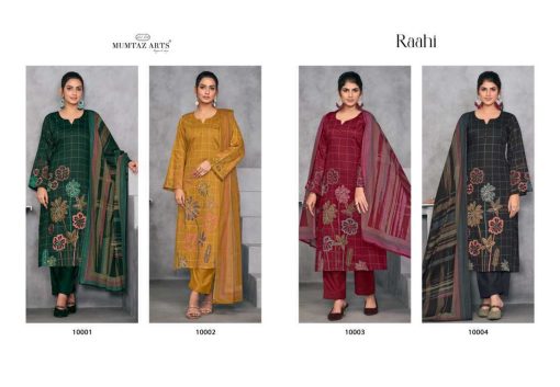 Mumtaz Arts Raahi Silk Salwar Suit Catalog 4 Pcs 8 1 510x353 - Mumtaz Arts Raahi Silk Salwar Suit Catalog 4 Pcs