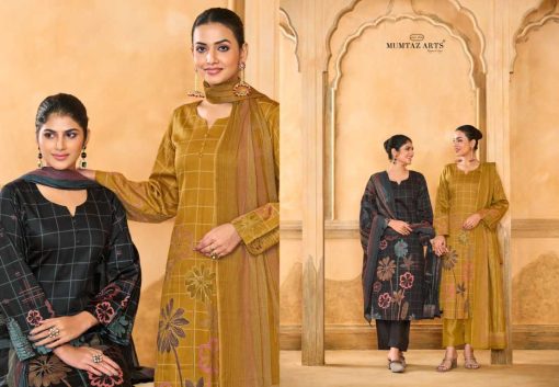 Mumtaz Arts Rubina Silk Salwar Suit Catalog 4 Pcs 6 510x353 - Mumtaz Arts Rubina Silk Salwar Suit Catalog 4 Pcs