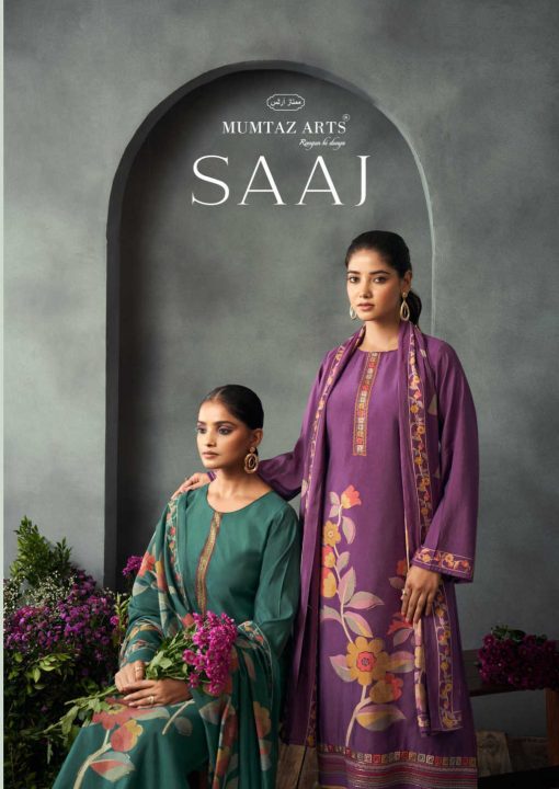 Mumtaz Arts Saaj Viscose Salwar Suit Catalog 4 Pcs 1 510x720 - Mumtaz Arts Saaj Viscose Salwar Suit Catalog 4 Pcs