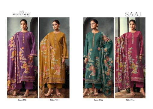 Mumtaz Arts Saaj Viscose Salwar Suit Catalog 4 Pcs 10 510x362 - Mumtaz Arts Saaj Viscose Salwar Suit Catalog 4 Pcs