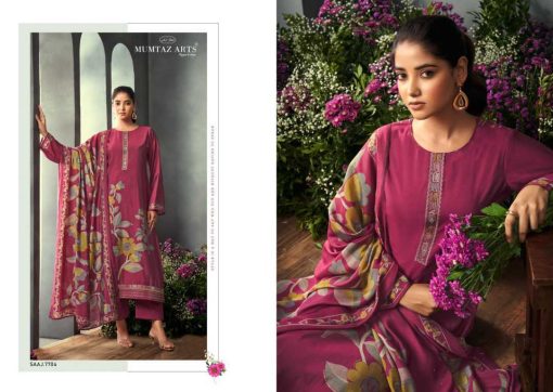 Mumtaz Arts Saaj Viscose Salwar Suit Catalog 4 Pcs 3 510x362 - Mumtaz Arts Saaj Viscose Salwar Suit Catalog 4 Pcs