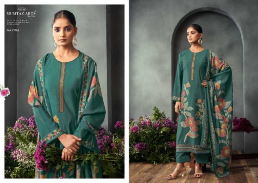 Mumtaz Arts Saaj Viscose Salwar Suit Catalog 4 Pcs 5 510x362 - Mumtaz Arts Saaj Viscose Salwar Suit Catalog 4 Pcs