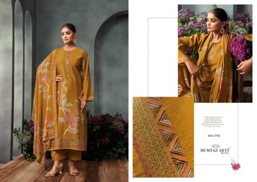 Mumtaz Arts Saaj Viscose Salwar Suit Catalog 4 Pcs 6 510x362 - Mumtaz Arts Saaj Viscose Salwar Suit Catalog 4 Pcs