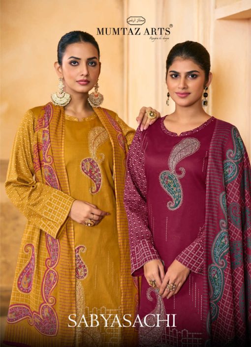 Mumtaz Arts Sabyasachi Silk Salwar Suit Catalog 4 Pcs 5 510x706 - Mumtaz Arts Sabyasachi Silk Salwar Suit Catalog 4 Pcs