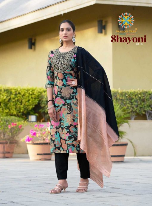 Passion Tree Shayoni Vol 1 Kurti with Dupatta Bottom Rayon Catalog 8 Pcs 2 510x692 - Passion Tree Shayoni Vol 1 Kurti with Dupatta Bottom Rayon Catalog 8 Pcs