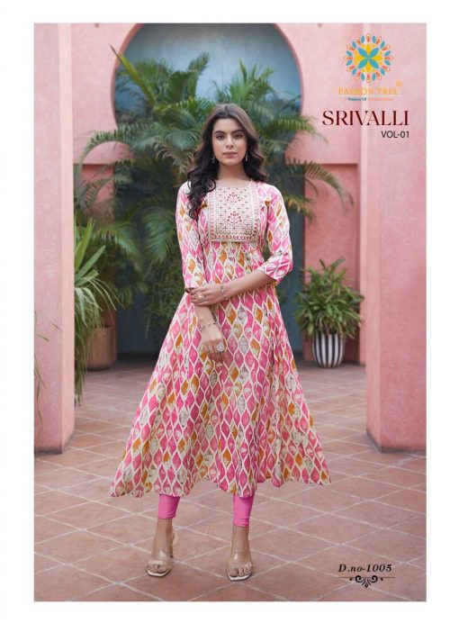 Passion Tree Srivalli Vol 1 Rayon Kurti Catalog 8 Pcs 7 510x692 - Passion Tree Srivalli Vol 1 Rayon Kurti Catalog 8 Pcs