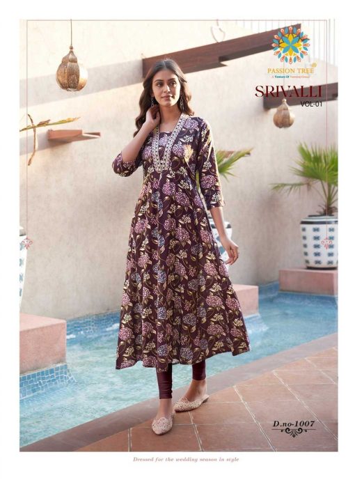 Passion Tree Srivalli Vol 1 Rayon Kurti Catalog 8 Pcs 9 510x692 - Passion Tree Srivalli Vol 1 Rayon Kurti Catalog 8 Pcs