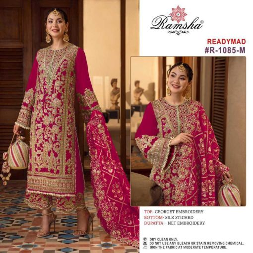 Ramsha R 1085 K N Georgette Readymade Salwar Suit Catalog 4 Pcs 1 510x510 - Ramsha R 1085 K-N Georgette Readymade Salwar Suit Catalog 4 Pcs