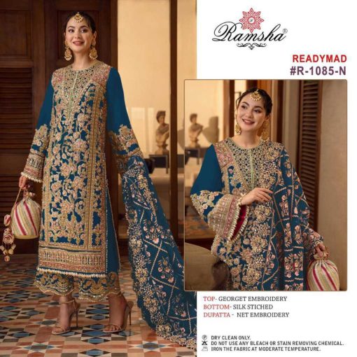 Ramsha R 1085 K N Georgette Readymade Salwar Suit Catalog 4 Pcs 2 510x510 - Ramsha R 1085 K-N Georgette Readymade Salwar Suit Catalog 4 Pcs