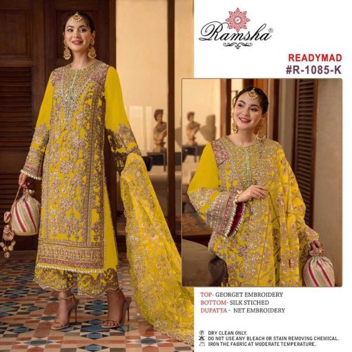 Ramsha R 1085 K N Georgette Readymade Salwar Suit Catalog 4 Pcs 3 510x510 - Ramsha R 1085 K-N Georgette Readymade Salwar Suit Catalog 4 Pcs