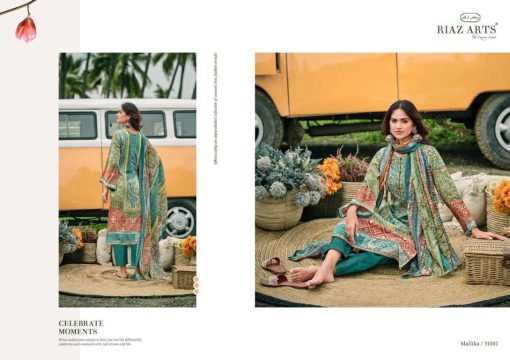 Riaz Arts Mallika by Mumtaz Arts Lawn Salwar Suit Catalog 8 Pcs 4 510x360 - Riaz Arts Mallika by Mumtaz Arts Lawn Salwar Suit Catalog 8 Pcs