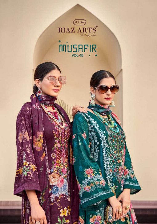 Riaz Arts Musafir Vol 15 by Mumtaz Arts Lawn Salwar Suit Catalog 8 Pcs 1 510x725 - Riaz Arts Musafir Vol 15 by Mumtaz Arts Lawn Salwar Suit Catalog 8 Pcs