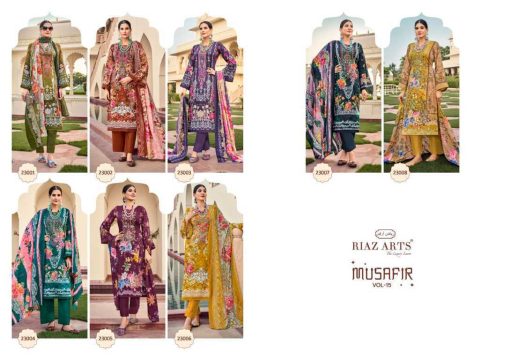 Riaz Arts Musafir Vol 15 by Mumtaz Arts Lawn Salwar Suit Catalog 8 Pcs 14 510x360 - Riaz Arts Musafir Vol 15 by Mumtaz Arts Lawn Salwar Suit Catalog 8 Pcs