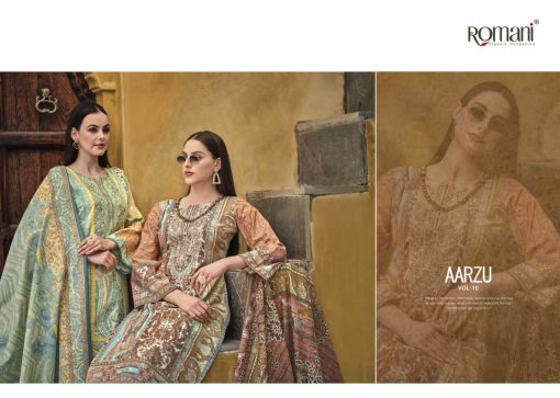 Romani Aarzu Vol 10 Cotton Salwar Suit Catalog 8 Pcs 10 510x363 - Romani Aarzu Vol 10 Cotton Salwar Suit Catalog 8 Pcs