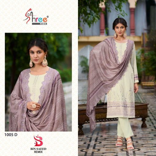 Shree Fabs Bin Saeed Lawn Collection Remix Cotton Salwar Suit Catalog 4 Pcs 5 510x510 - Shree Fabs Bin Saeed Lawn Collection Remix Cotton Salwar Suit Catalog 4 Pcs