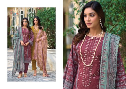 Shree Fabs Bin Saeed Lawn Collection Vol 17 Cotton Salwar Suit Catalog 6 Pcs 6 510x360 - Shree Fabs Bin Saeed Lawn Collection Vol 17 Cotton Salwar Suit Catalog 6 Pcs