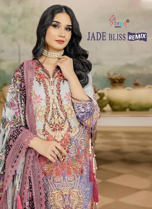 Shree Fabs Jade Bliss Remix Cotton Chiffon Salwar Suit Catalog 6 Pcs 1 510x702 - Shree Fabs Jade Bliss Remix Cotton Chiffon Salwar Suit Catalog 6 Pcs