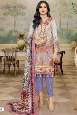 Shree Fabs Jade Bliss Remix Cotton Chiffon Salwar Suit Catalog 6 Pcs