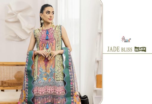 Shree Fabs Jade Bliss Remix Cotton Chiffon Salwar Suit Catalog 6 Pcs 8 510x351 - Shree Fabs Jade Bliss Remix Cotton Chiffon Salwar Suit Catalog 6 Pcs