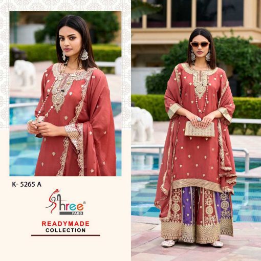 Shree Fabs K 5265 A D Chinon Readymade Salwar Suit Catalog 4 Pcs 1 510x510 - Shree Fabs K 5265 A-D Chinon Readymade Salwar Suit Catalog 4 Pcs