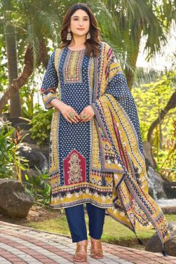 Shree Fabs KT 126 Muslin Salwar Suit Catalog 2 Pcs