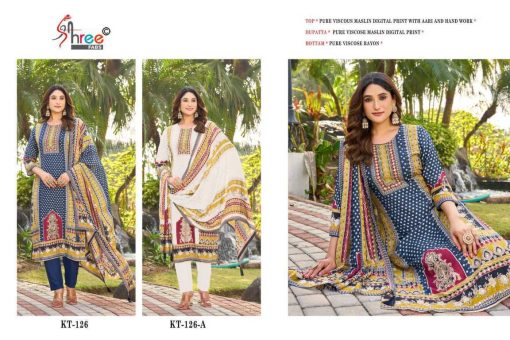 Shree Fabs KT 126 Muslin Salwar Suit Catalog 2 Pcs 6 510x340 - Shree Fabs KT 126 Muslin Salwar Suit Catalog 2 Pcs