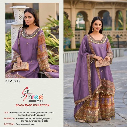 Shree Fabs KT 132 A D Viscose Readymade Salwar Suit Catalog 4 Pcs 3 510x510 - Shree Fabs KT 132 A-D Viscose Readymade Salwar Suit Catalog 4 Pcs