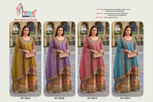 Shree Fabs KT 132 A D Viscose Readymade Salwar Suit Catalog 4 Pcs 7 510x340 - Shree Fabs KT 132 A-D Viscose Readymade Salwar Suit Catalog 4 Pcs