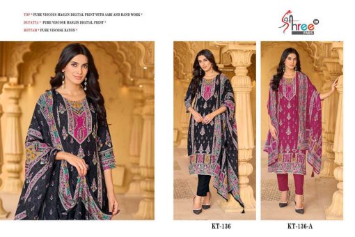 Shree Fabs KT 136 Muslin Salwar Suit Catalog 2 Pcs 8 510x340 - Shree Fabs KT 136 Muslin Salwar Suit Catalog 2 Pcs