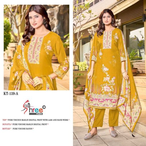 Shree Fabs KT 139 Viscose Salwar Suit Catalog 2 Pcs 2 510x510 - Shree Fabs KT 139 Viscose Salwar Suit Catalog 2 Pcs