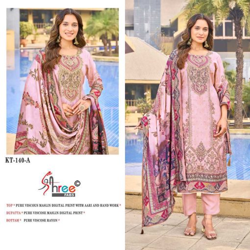 Shree Fabs KT 140 Viscose Salwar Suit Catalog 4 Pcs 2 510x510 - Shree Fabs KT 140 Viscose Salwar Suit Catalog 4 Pcs