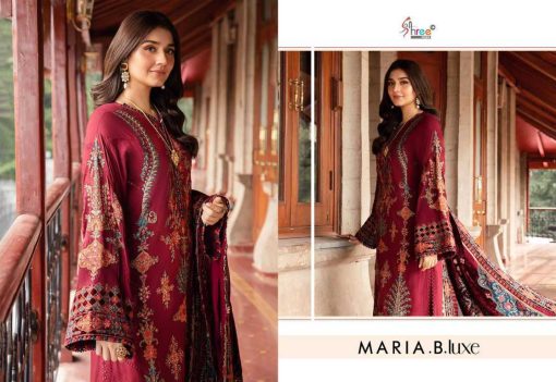 Shree Fabs Maria B Luxe Chiffon Cotton Salwar Suit Catalog 3 Pcs 1 510x351 - Shree Fabs Maria B Luxe Chiffon Cotton Salwar Suit Catalog 3 Pcs