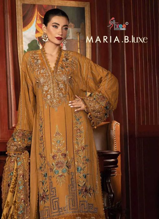 Shree Fabs Maria B Luxe Chiffon Cotton Salwar Suit Catalog 3 Pcs 3 510x702 - Shree Fabs Maria B Luxe Chiffon Cotton Salwar Suit Catalog 3 Pcs