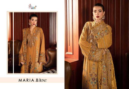 Shree Fabs Maria B Luxe Chiffon Cotton Salwar Suit Catalog 3 Pcs 6 510x351 - Shree Fabs Maria B Luxe Chiffon Cotton Salwar Suit Catalog 3 Pcs