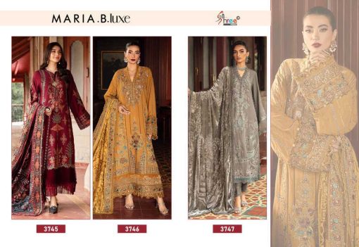 Shree Fabs Maria B Luxe Chiffon Cotton Salwar Suit Catalog 3 Pcs 8 510x351 - Shree Fabs Maria B Luxe Chiffon Cotton Salwar Suit Catalog 3 Pcs