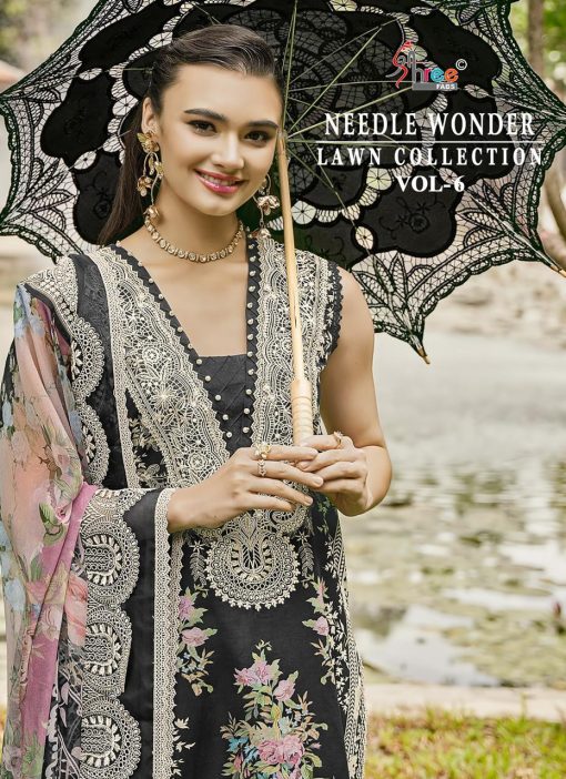 Shree Fabs Needle Wonder Lawn Collection Vol 6 Chiffon Cotton Salwar Suit Catalog 6 Pcs 1 510x702 - Shree Fabs Needle Wonder Lawn Collection Vol 6 Chiffon Cotton Salwar Suit Catalog 6 Pcs