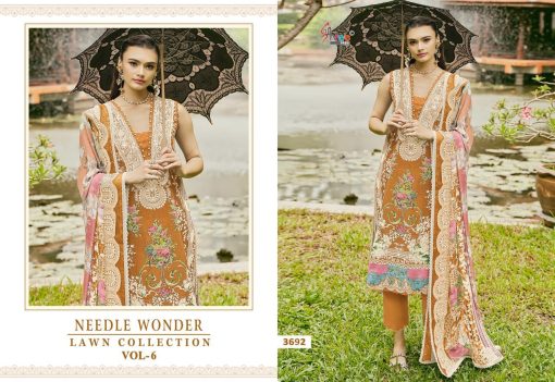 Shree Fabs Needle Wonder Lawn Collection Vol 6 Chiffon Cotton Salwar Suit Catalog 6 Pcs 12 510x351 - Shree Fabs Needle Wonder Lawn Collection Vol 6 Chiffon Cotton Salwar Suit Catalog 6 Pcs