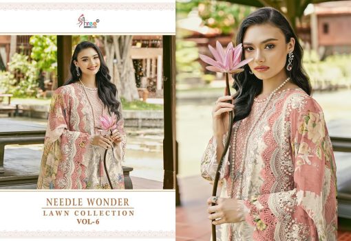 Shree Fabs Needle Wonder Lawn Collection Vol 6 Chiffon Cotton Salwar Suit Catalog 6 Pcs 4 510x351 - Shree Fabs Needle Wonder Lawn Collection Vol 6 Chiffon Cotton Salwar Suit Catalog 6 Pcs