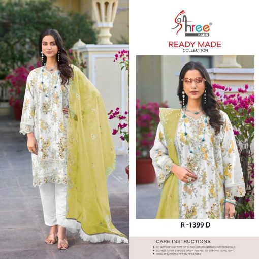 Shree Fabs R 1399 A D Organza Readymade Salwar Suit Catalog 4 Pcs 1 510x510 - Shree Fabs R 1399 A-D Organza Readymade Salwar Suit Catalog 4 Pcs