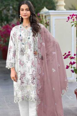 Shree Fabs R 1399 A-D Organza Readymade Salwar Suit Catalog 4 Pcs